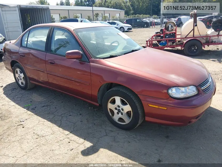 CHEVROLET MALIBU 2003, VIN 1G1NE52J73M627357