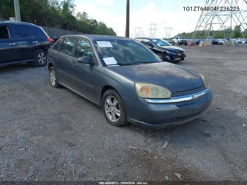 CHEVROLET MALIBU 2004, VIN 1G1ZT64804F236225