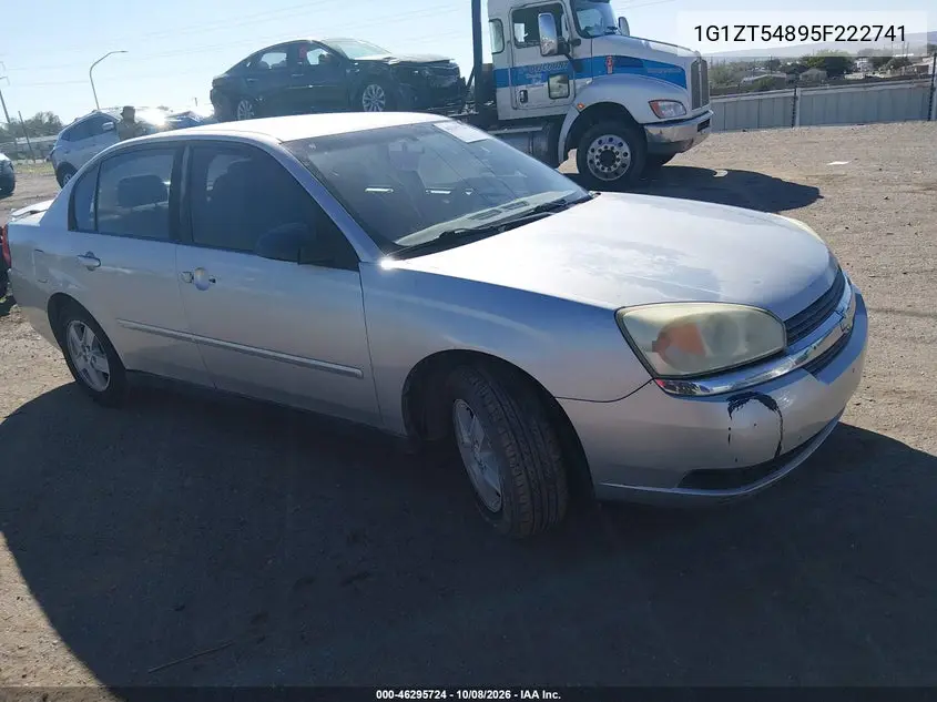 CHEVROLET MALIBU 2005, VIN 1G1ZT54895F222741