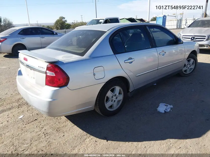 2005 CHEVROLET MALIBU VIN 1G1ZT54895F222741 — фото 4