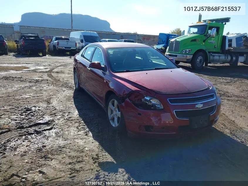 CHEVROLET MALIBU 2008, VIN 1G1ZJ57B68F215537