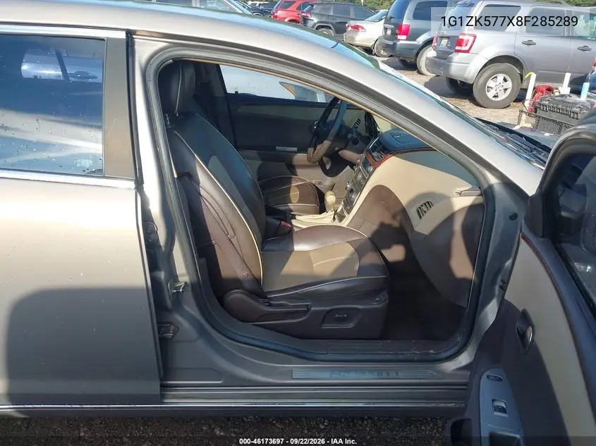2008 CHEVROLET MALIBU VIN 1G1ZK577X8F285289 — фото 5