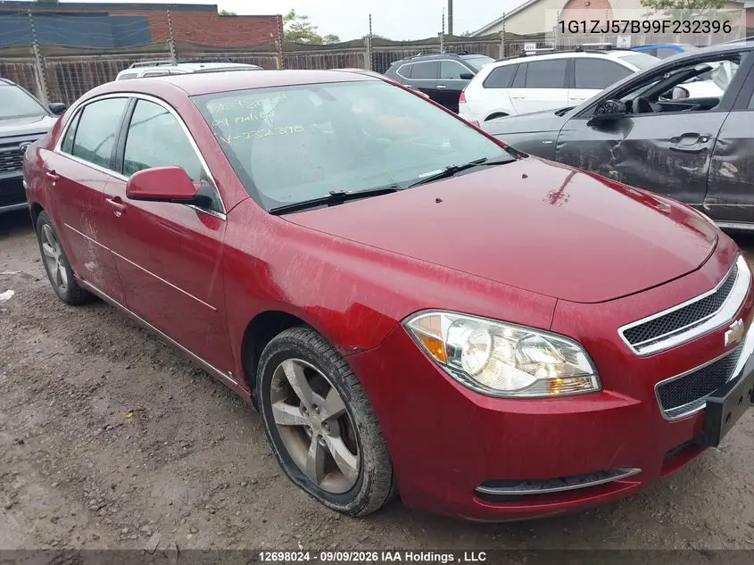 CHEVROLET MALIBU 2009, VIN 1G1ZJ57B99F232396