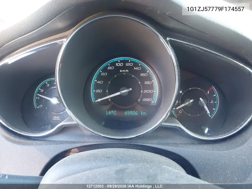2009 CHEVROLET MALIBU VIN 1G1ZJ57779F174557 — фото 7