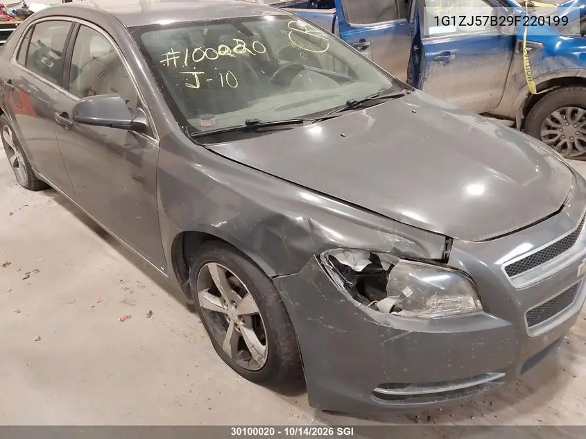 CHEVROLET MALIBU 2009, VIN 1G1ZJ57B29F220199