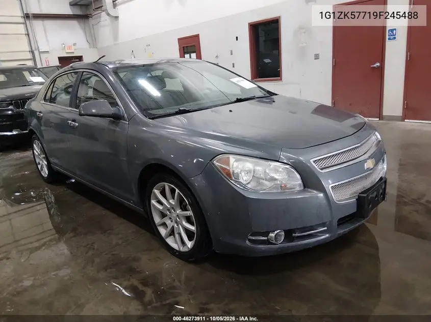 CHEVROLET MALIBU 2009, VIN 1G1ZK57719F245488
