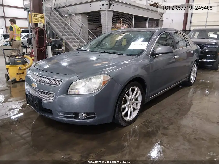 2009 CHEVROLET MALIBU VIN 1G1ZK57719F245488 — фото 2