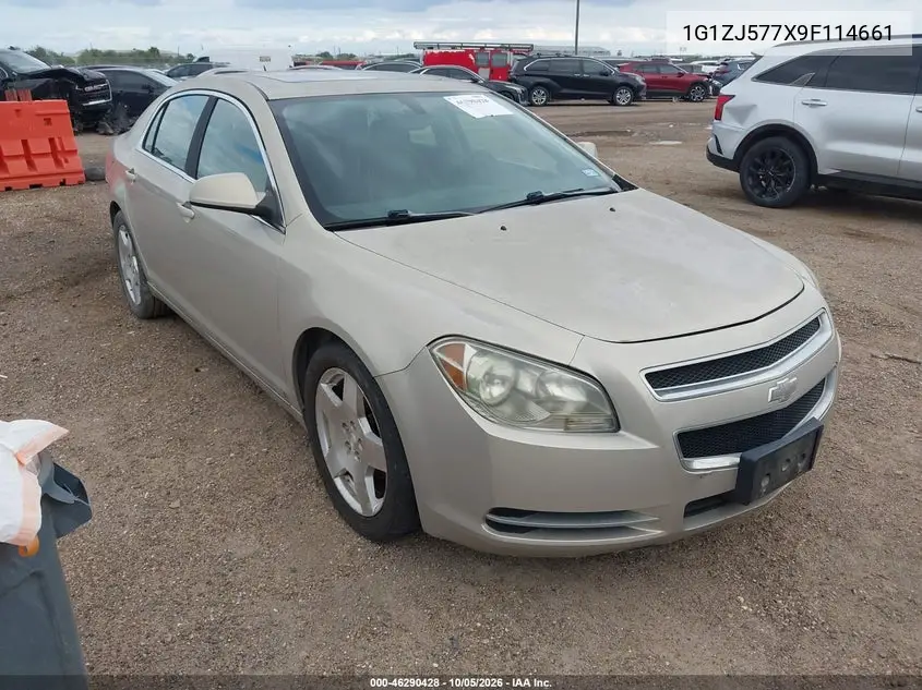 CHEVROLET MALIBU 2009, VIN 1G1ZJ577X9F114661