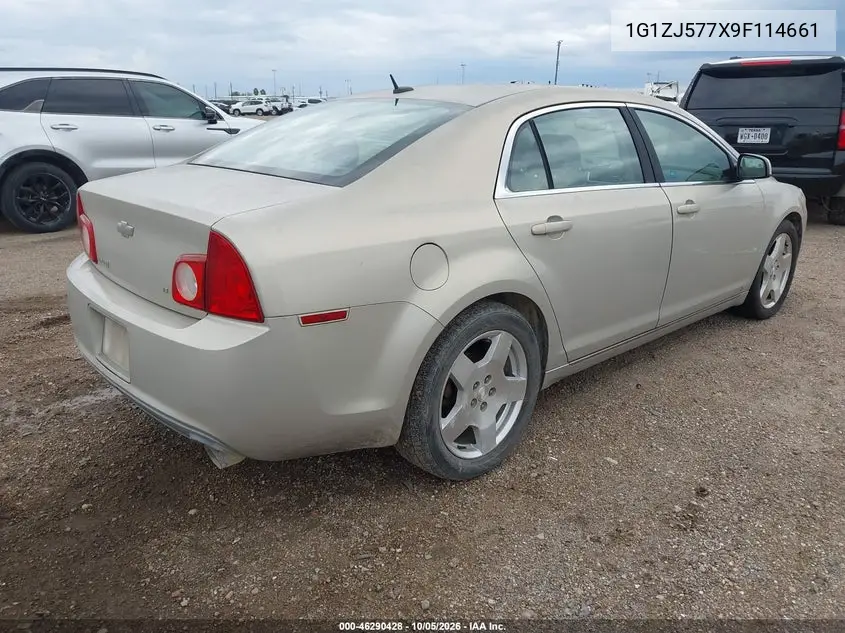 2009 CHEVROLET MALIBU VIN 1G1ZJ577X9F114661 — фото 4