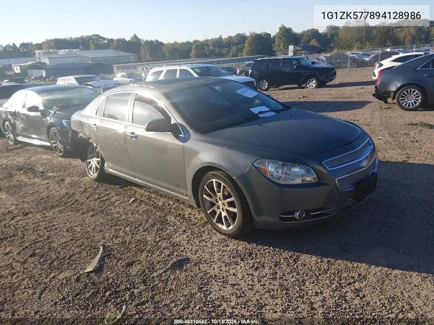 CHEVROLET MALIBU 2009, VIN 1G1ZK577894128986