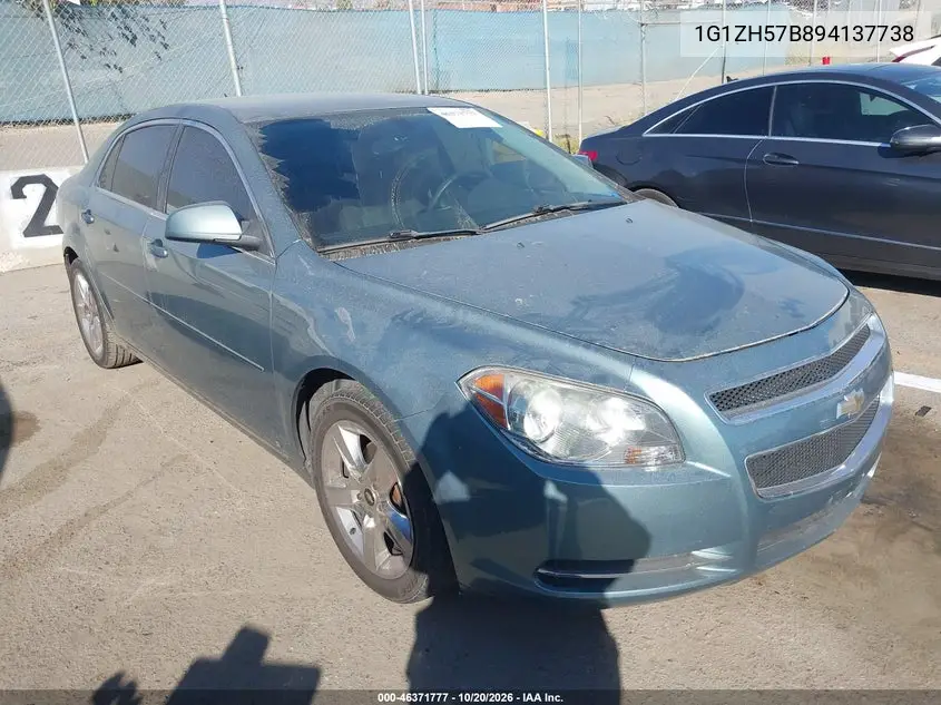 CHEVROLET MALIBU 2009, VIN 1G1ZH57B894137738