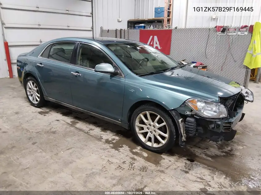 CHEVROLET MALIBU 2009, VIN 1G1ZK57B29F169445