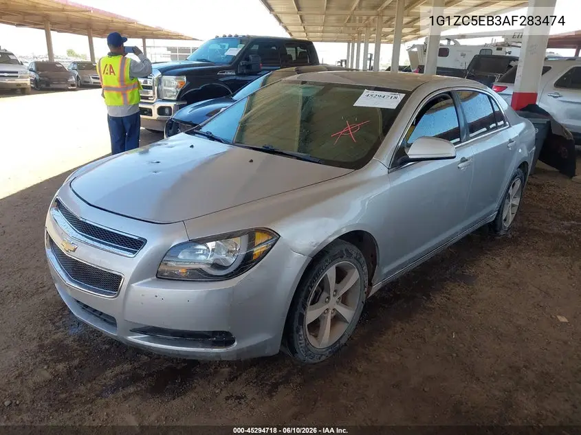 2010 CHEVROLET MALIBU VIN 1G1ZC5EB3AF283474 — фото 2