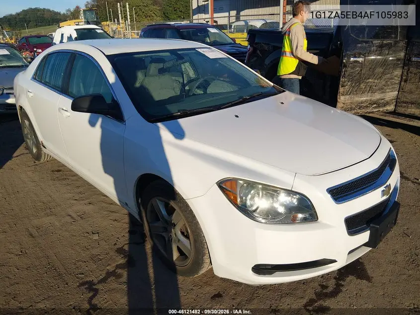 CHEVROLET MALIBU 2010, VIN 1G1ZA5EB4AF105983