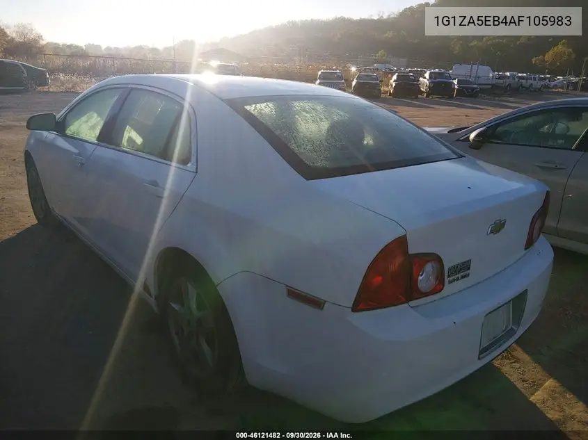 2010 CHEVROLET MALIBU VIN 1G1ZA5EB4AF105983 — фото 3