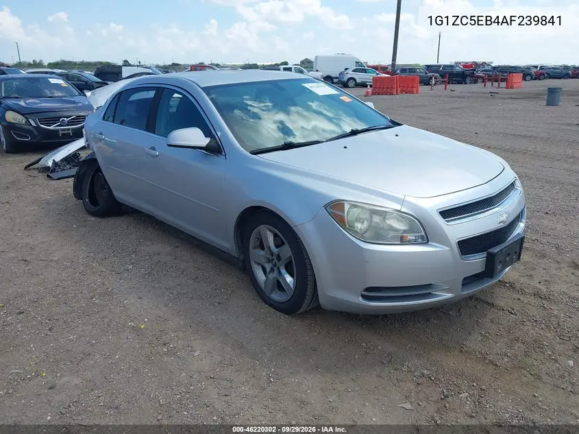 CHEVROLET MALIBU 2010, VIN 1G1ZC5EB4AF239841