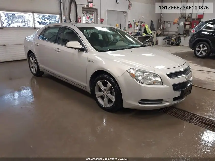 CHEVROLET MALIBU 2010, VIN 1G1ZF5EZ3AF109375