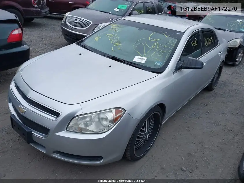 2010 CHEVROLET MALIBU VIN 1G1ZB5EB9AF172270 — фото 2
