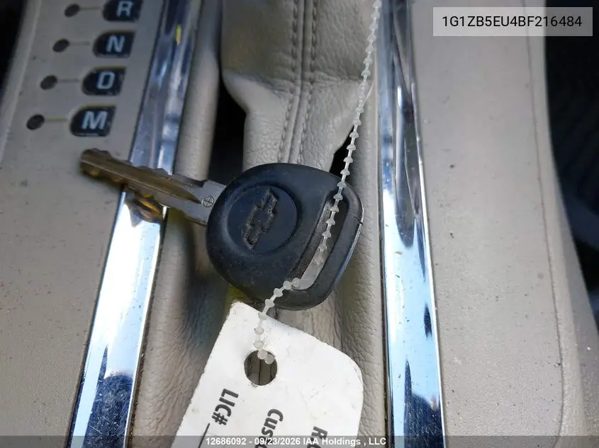 2011 CHEVROLET MALIBU VIN 1G1ZB5EU4BF216484 — фото 11