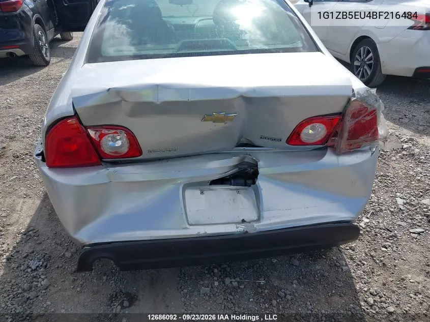 2011 CHEVROLET MALIBU VIN 1G1ZB5EU4BF216484 — фото 6