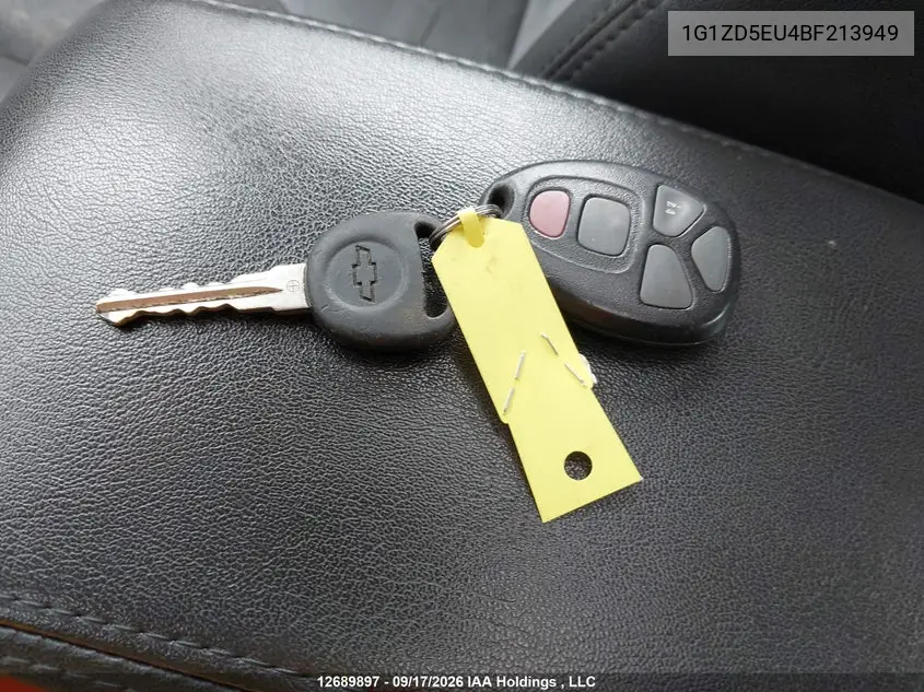 2011 CHEVROLET MALIBU VIN 1G1ZD5EU4BF213949 — фото 11