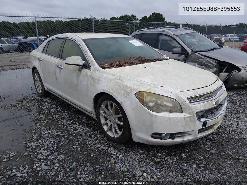 CHEVROLET MALIBU 2011, VIN 1G1ZE5EU8BF395653