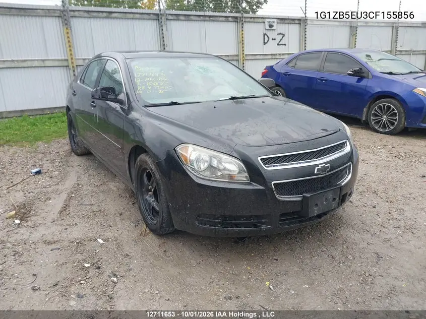 CHEVROLET MALIBU 2012, VIN 1G1ZB5EU3CF155856