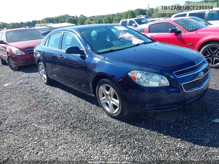 CHEVROLET MALIBU 2012, VIN 1G1ZA5EU8CF235334