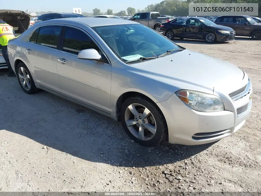 CHEVROLET MALIBU 2012, VIN 1G1ZC5E06CF101543
