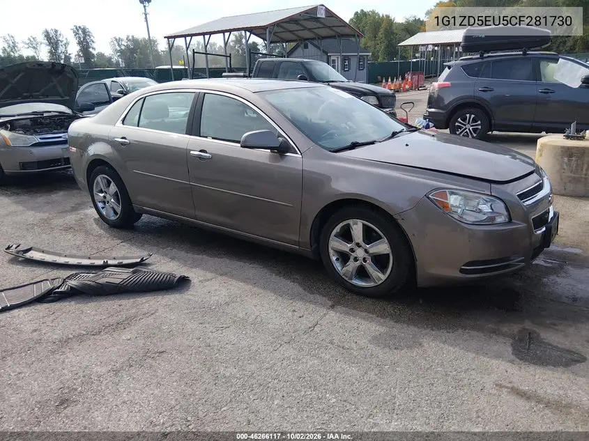 CHEVROLET MALIBU 2012, VIN 1G1ZD5EU5CF281730