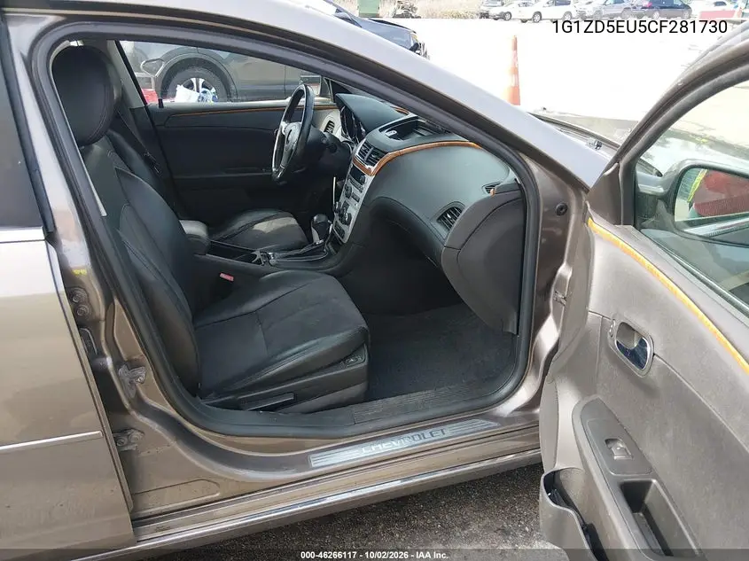 2012 CHEVROLET MALIBU VIN 1G1ZD5EU5CF281730 — фото 5