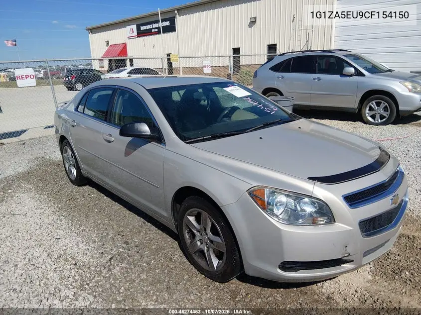 CHEVROLET MALIBU 2012, VIN 1G1ZA5EU9CF154150