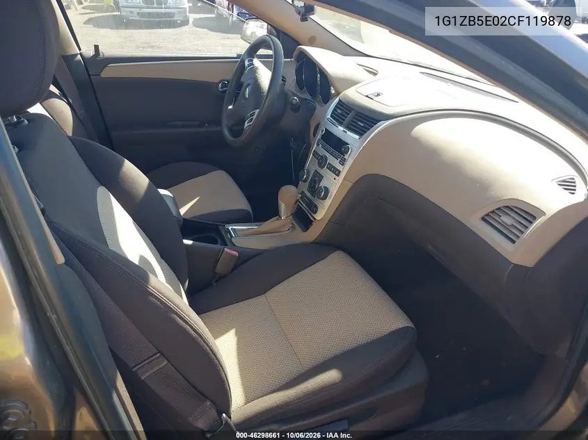 2012 CHEVROLET MALIBU VIN 1G1ZB5E02CF119878 — фото 5