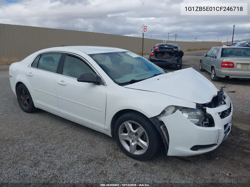 CHEVROLET MALIBU 2012, VIN 1G1ZB5E01CF246718