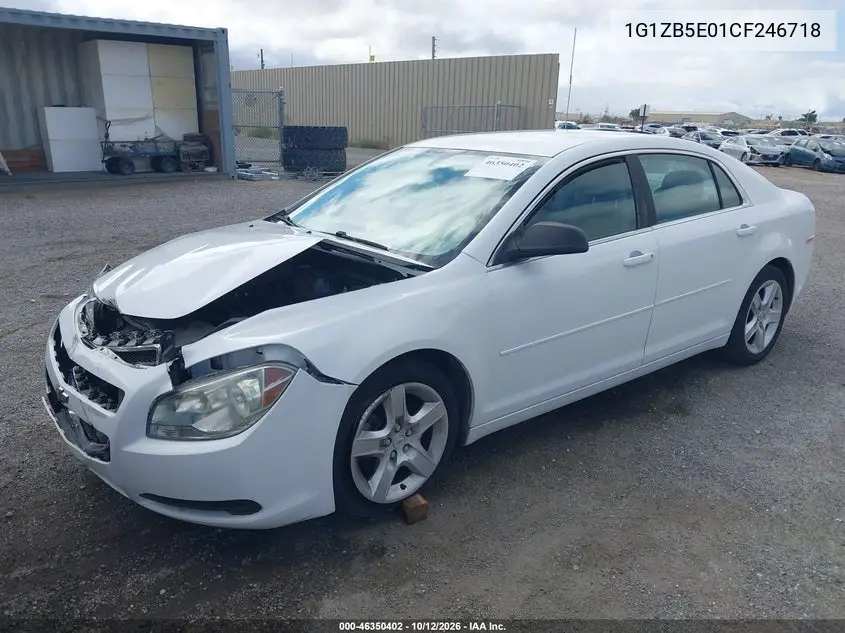 2012 CHEVROLET MALIBU VIN 1G1ZB5E01CF246718 — фото 2