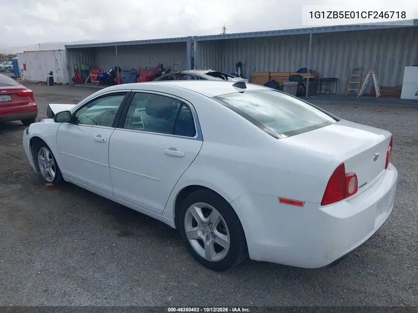 2012 CHEVROLET MALIBU VIN 1G1ZB5E01CF246718 — фото 3