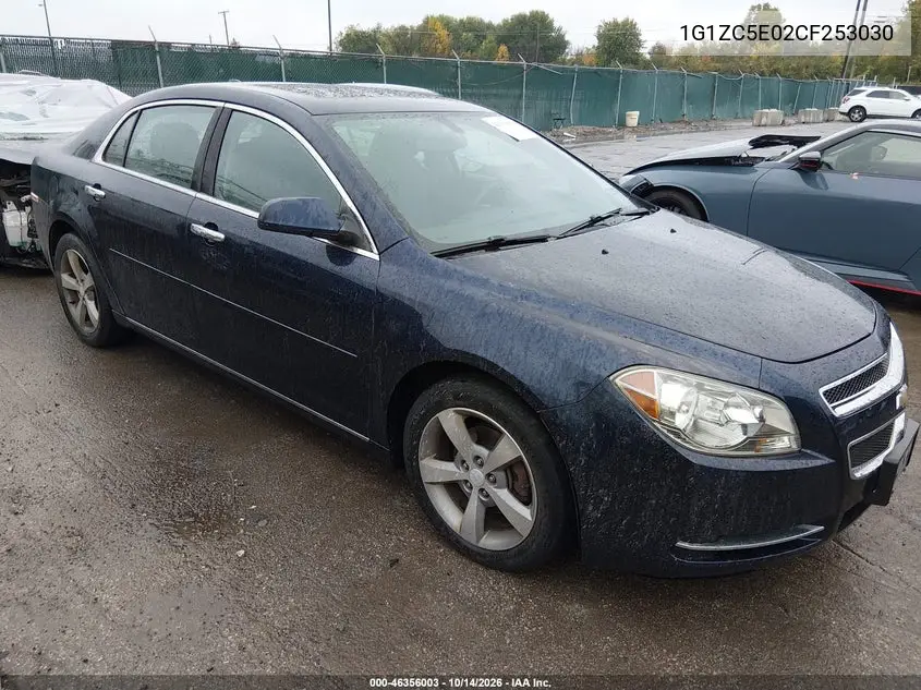 CHEVROLET MALIBU 2012, VIN 1G1ZC5E02CF253030