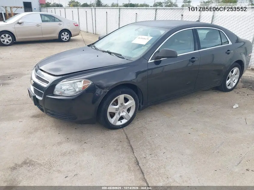 2012 CHEVROLET MALIBU VIN 1G1ZB5E06CF253552 — фото 2