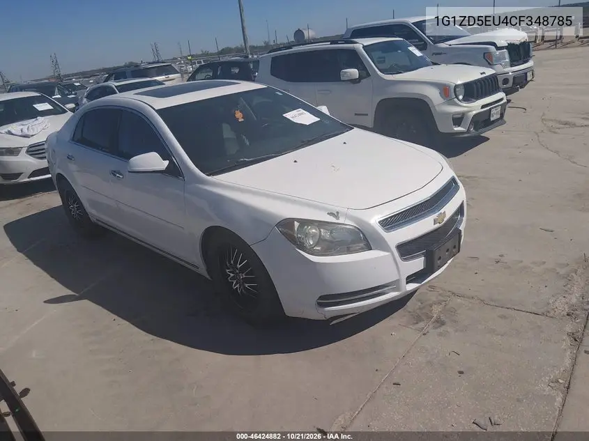CHEVROLET MALIBU 2012, VIN 1G1ZD5EU4CF348785