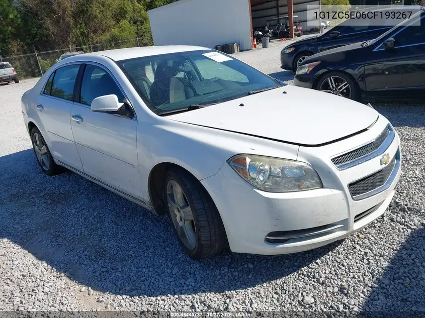 CHEVROLET MALIBU 2012, VIN 1G1ZC5E06CF193267