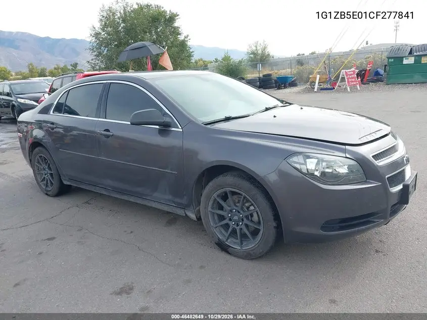 CHEVROLET MALIBU 2012, VIN 1G1ZB5E01CF277841
