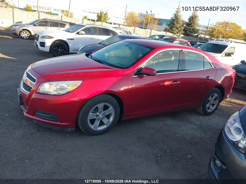 2013 CHEVROLET MALIBU VIN 1G11C5SA8DF320967 — фото 14