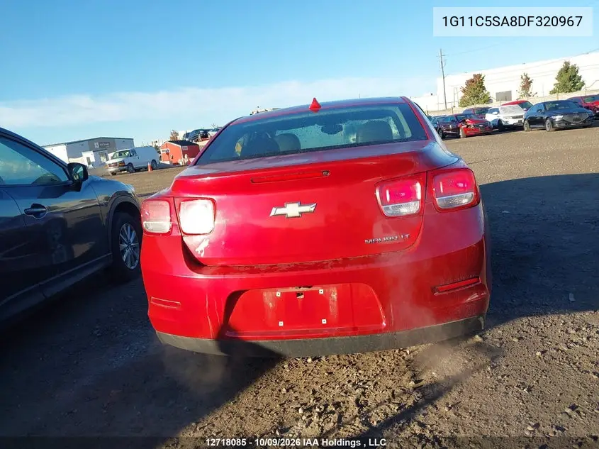2013 CHEVROLET MALIBU VIN 1G11C5SA8DF320967 — фото 16