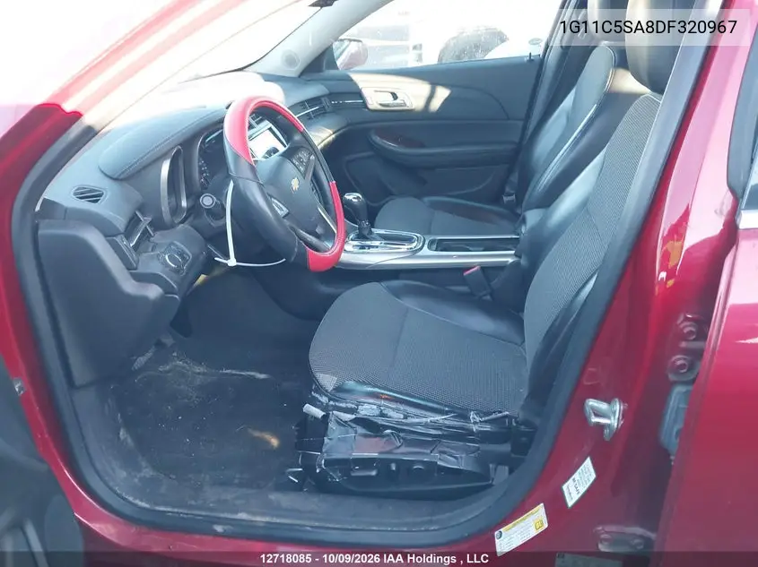 2013 CHEVROLET MALIBU VIN 1G11C5SA8DF320967 — фото 5