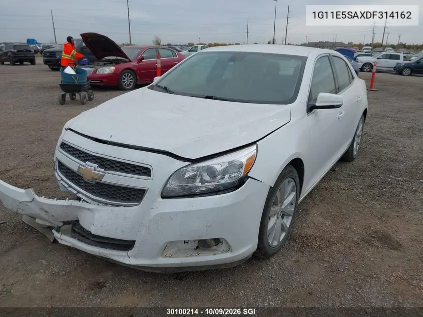 2013 CHEVROLET MALIBU VIN 1G11E5SAXDF314162 — фото 2