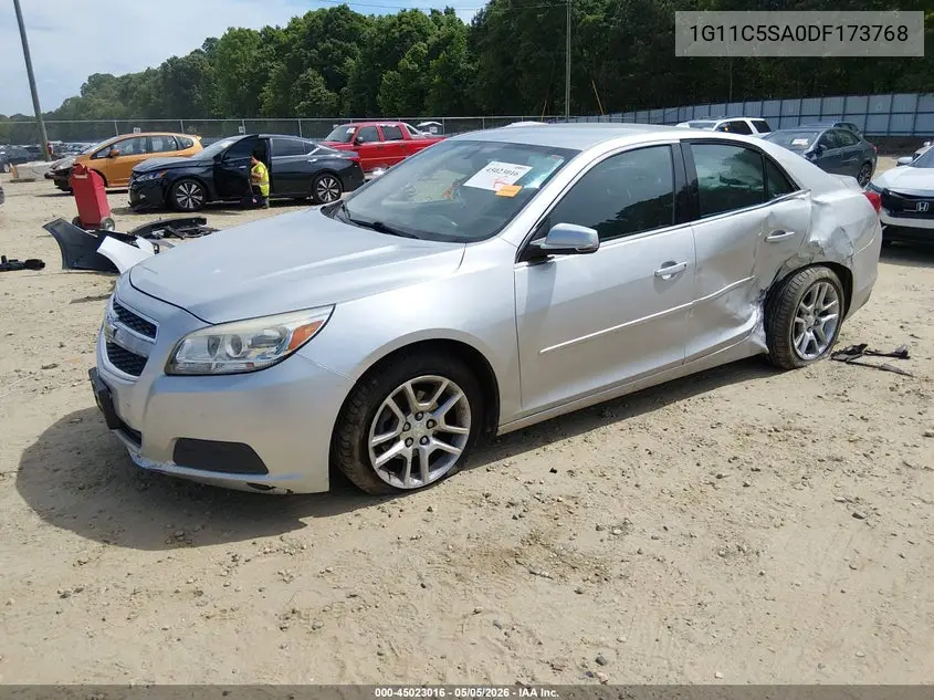 2013 CHEVROLET MALIBU VIN 1G11C5SA0DF173768 — фото 2
