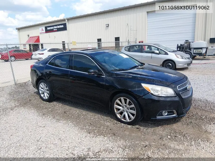 CHEVROLET MALIBU 2013, VIN 1G11G5SX3DU119062
