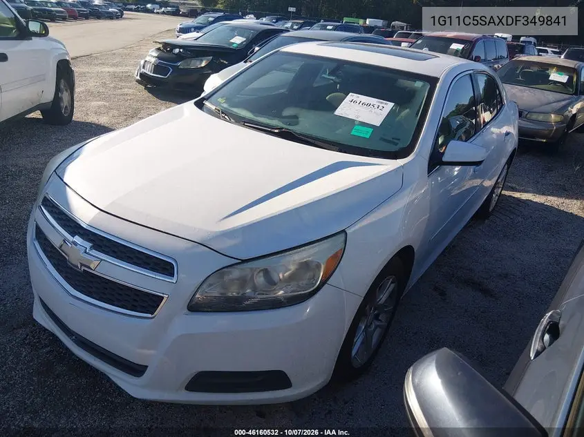 2013 CHEVROLET MALIBU VIN 1G11C5SAXDF349841 — фото 2