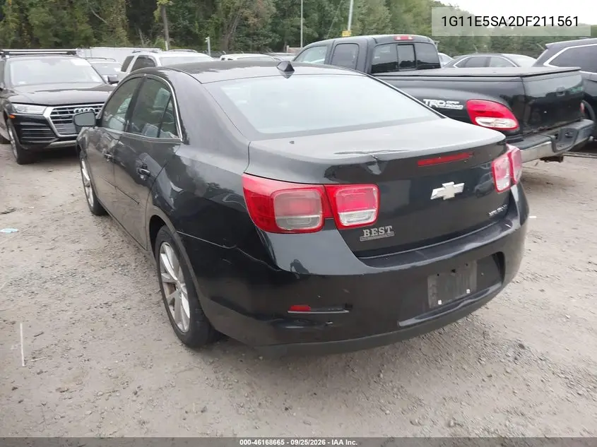 2013 CHEVROLET MALIBU VIN 1G11E5SA2DF211561 — фото 3