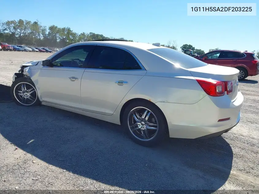 2013 CHEVROLET MALIBU VIN 1G11H5SA2DF203225 — фото 3